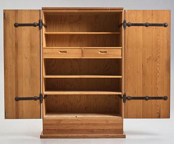 Axel Einar Hjorth, a stained pine cabinet "Lovö", Nordiska Kompaniet, Sweden 1930's.