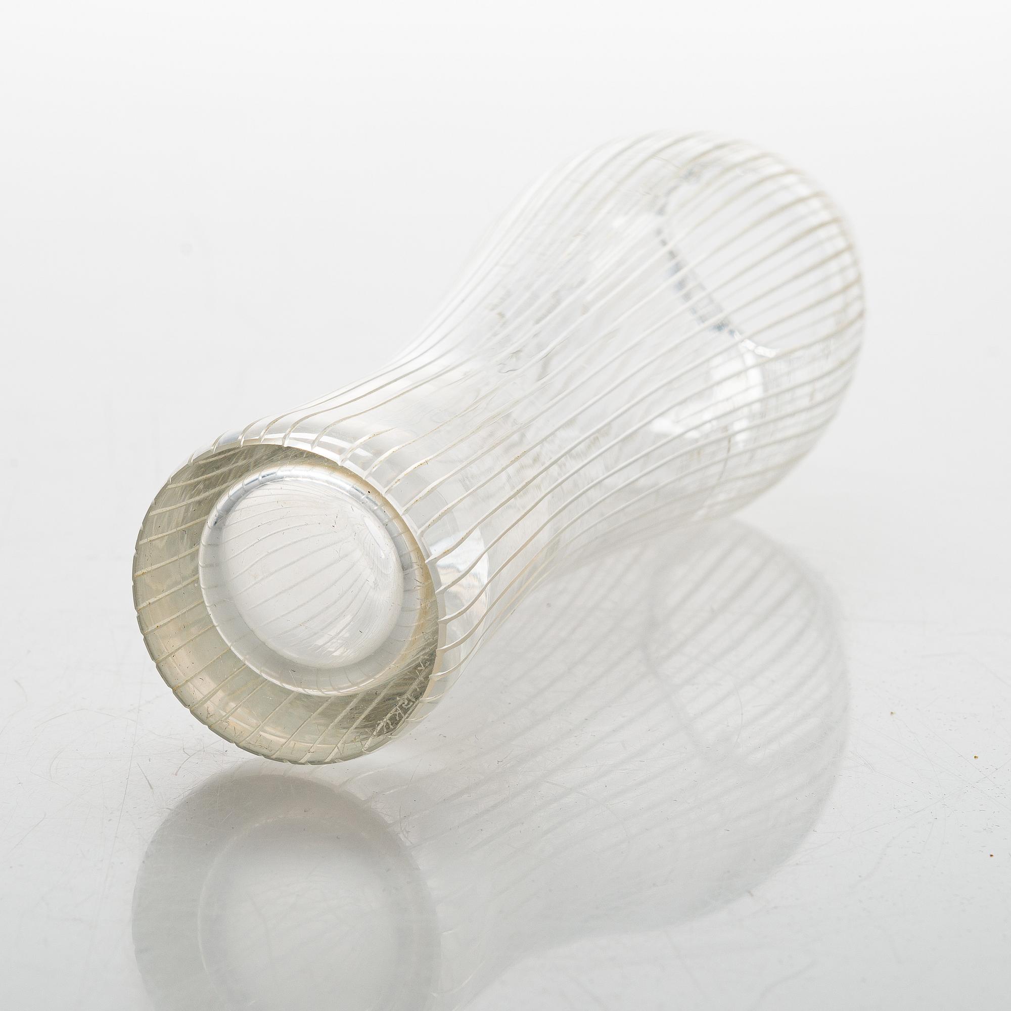 Tapio Wirkkala, vas, modell 3215, signerad Tapio Wirkkala Iittala.