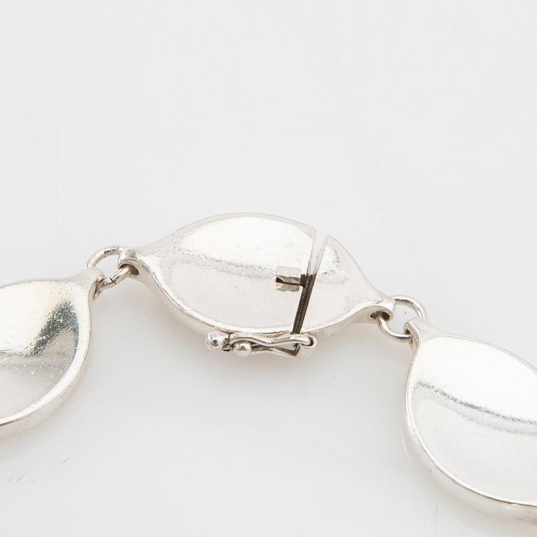 Georg Jensen, Bracelet model no. 171, sterling silver, Denmark.