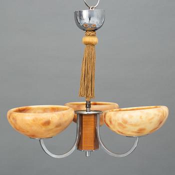 A ceiling lamp, 1930's/40's.