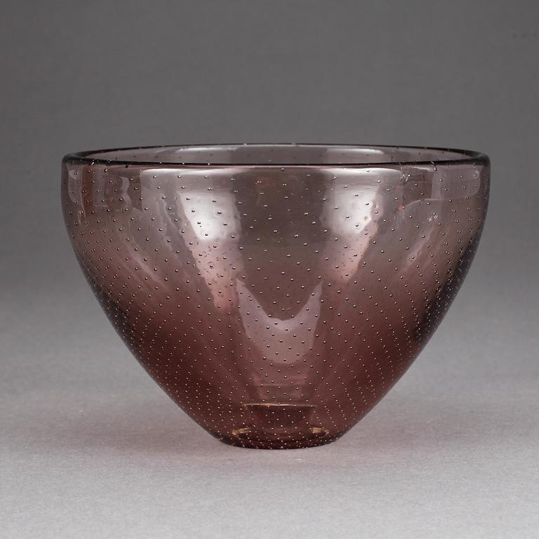 SKÅL, glas, Gunnel Nyman, Notsjö, 1947.