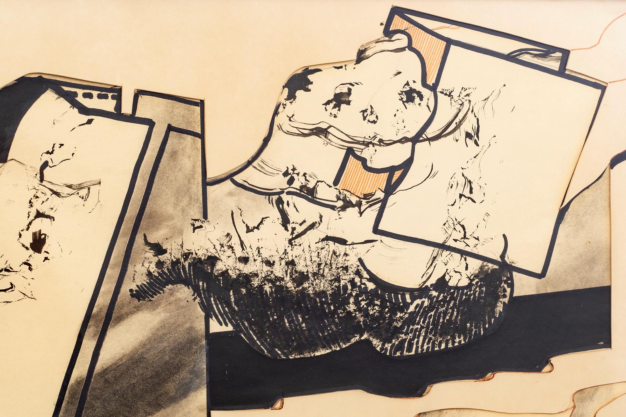 Holger Bäckström, mixed media.