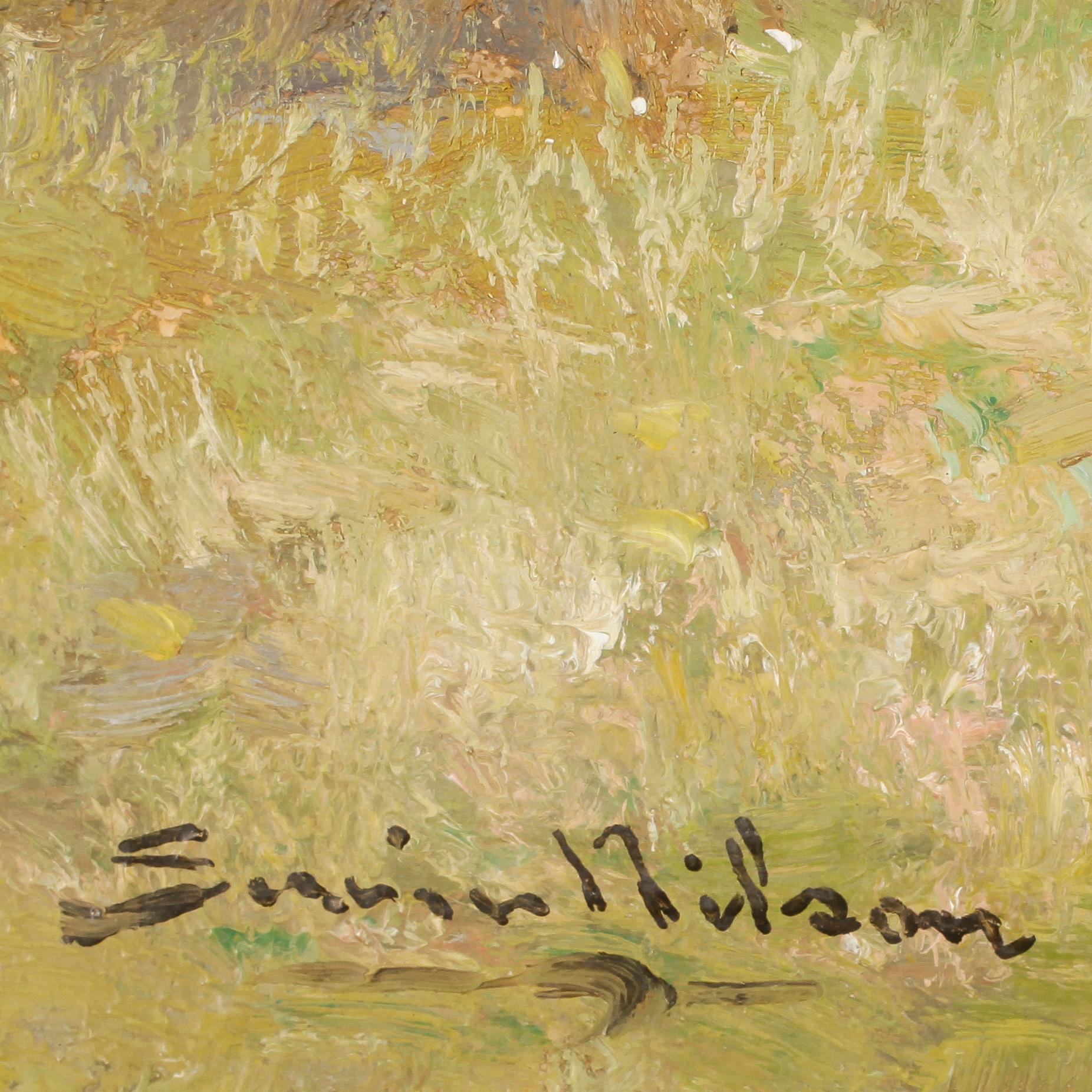 SEVERIN NILSON, olja på duk, signerad.