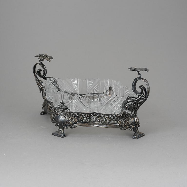 JARDINJÄR, nysilver, jugend, 1900-talets början.