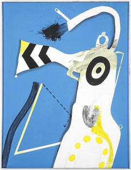 PER ARNOLDI, Akryl på duk, signerad Per Arnoldi och daterad jan 1965 a tergo.