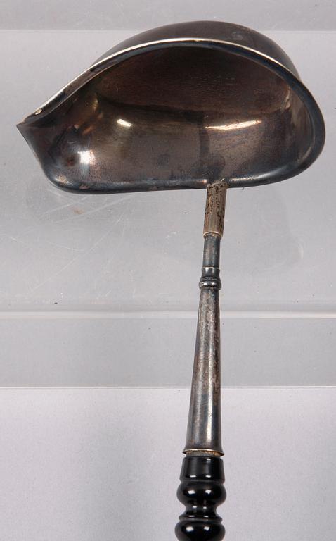 SOPPSLEV, silver, troligen Pehr Olof Bäckström, Gävle, verksam 1812-1835.