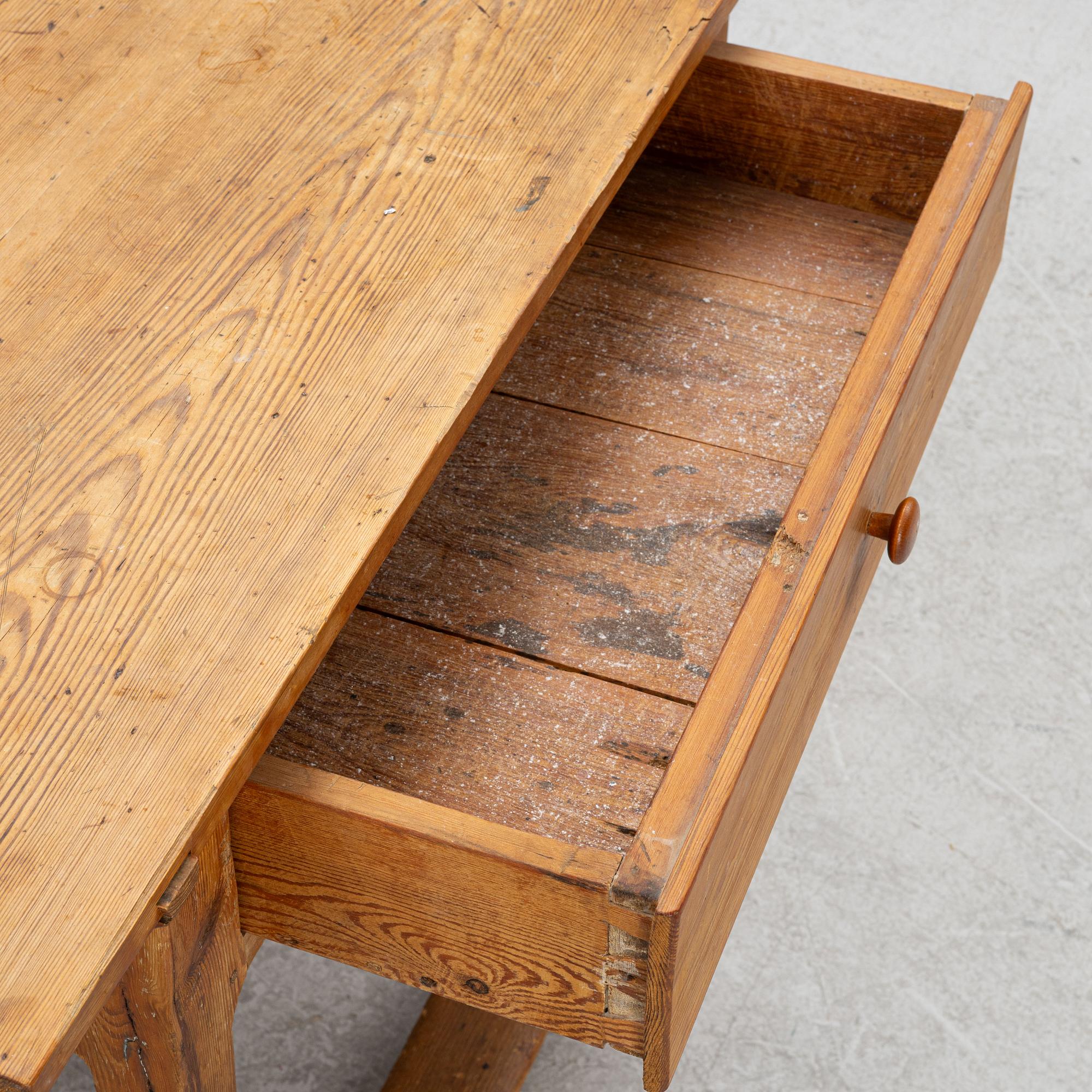 A 18th century gate-leg table.