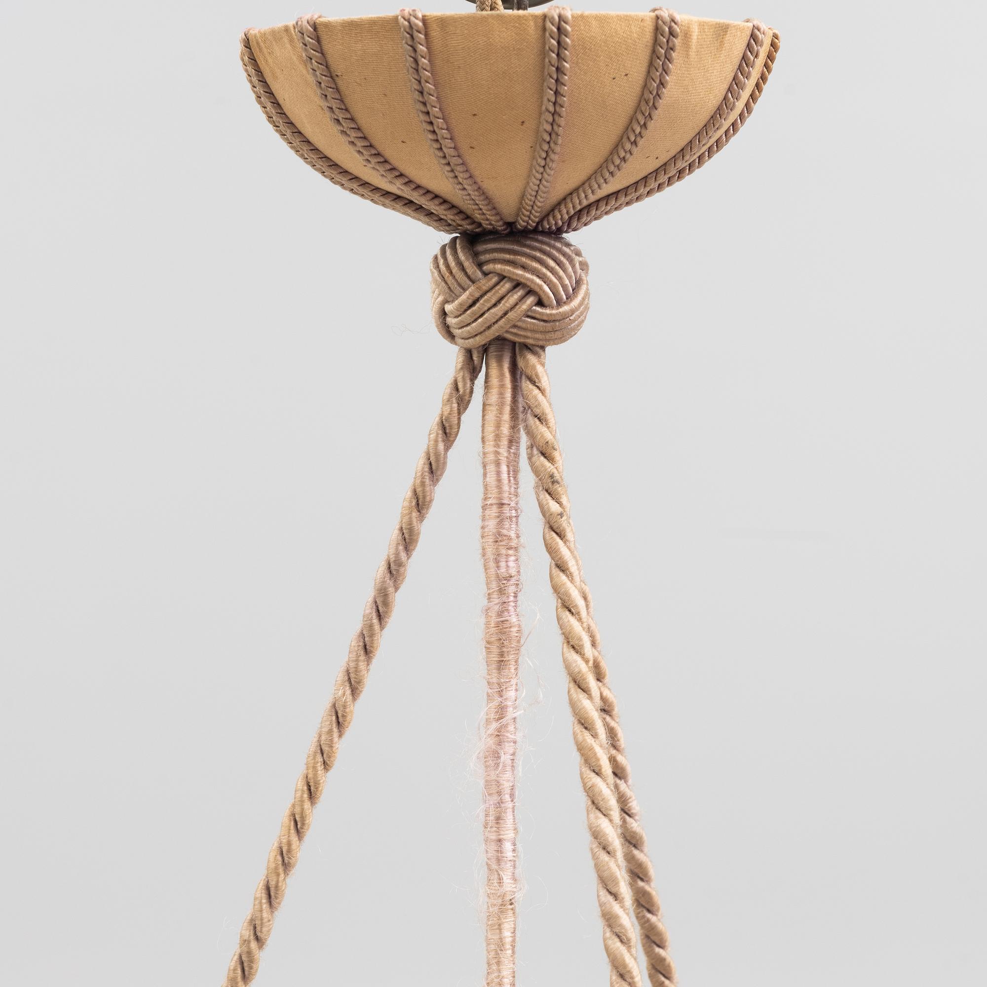 Harald Notini, a ceiling lamp model "10073", Arvid Böhlmarks Lampfabrik, 1920s.