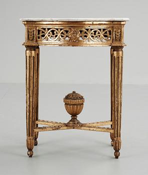 12. A Louis XVI 18th century console table.