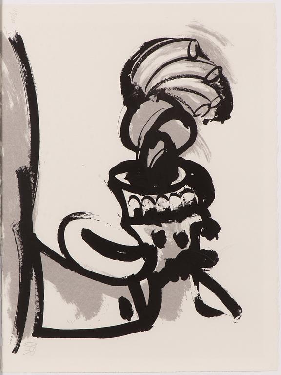 Carl Fredrik Reuterswärd, "Non Violence".