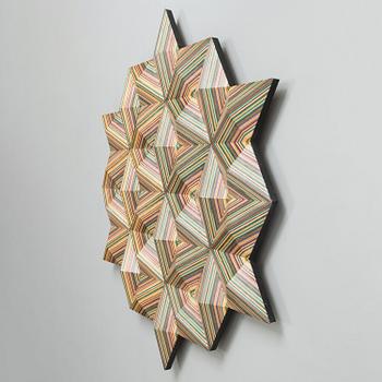 ALEKSI PUUSTINEN, RELIEF, "Kaleidoscope", signerad 2020 och numrerad 2/2.