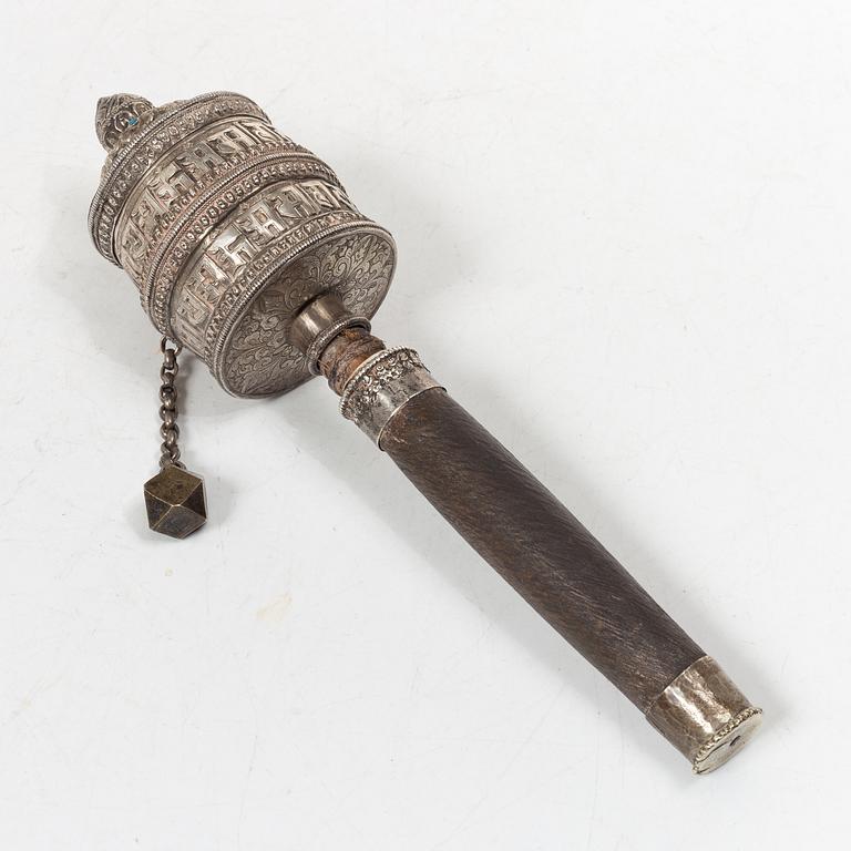 A Norwegian silver spoon, mark of Marius Hammer, Bergen, 1888.