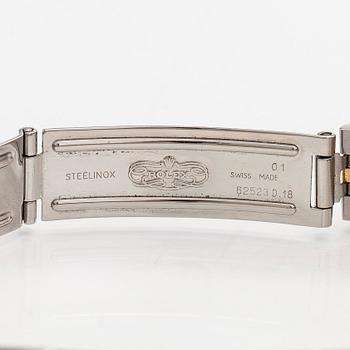 Rolex, Oyster Perpetual, Datejust, "Diamond Dial", rannekello, 26 mm.