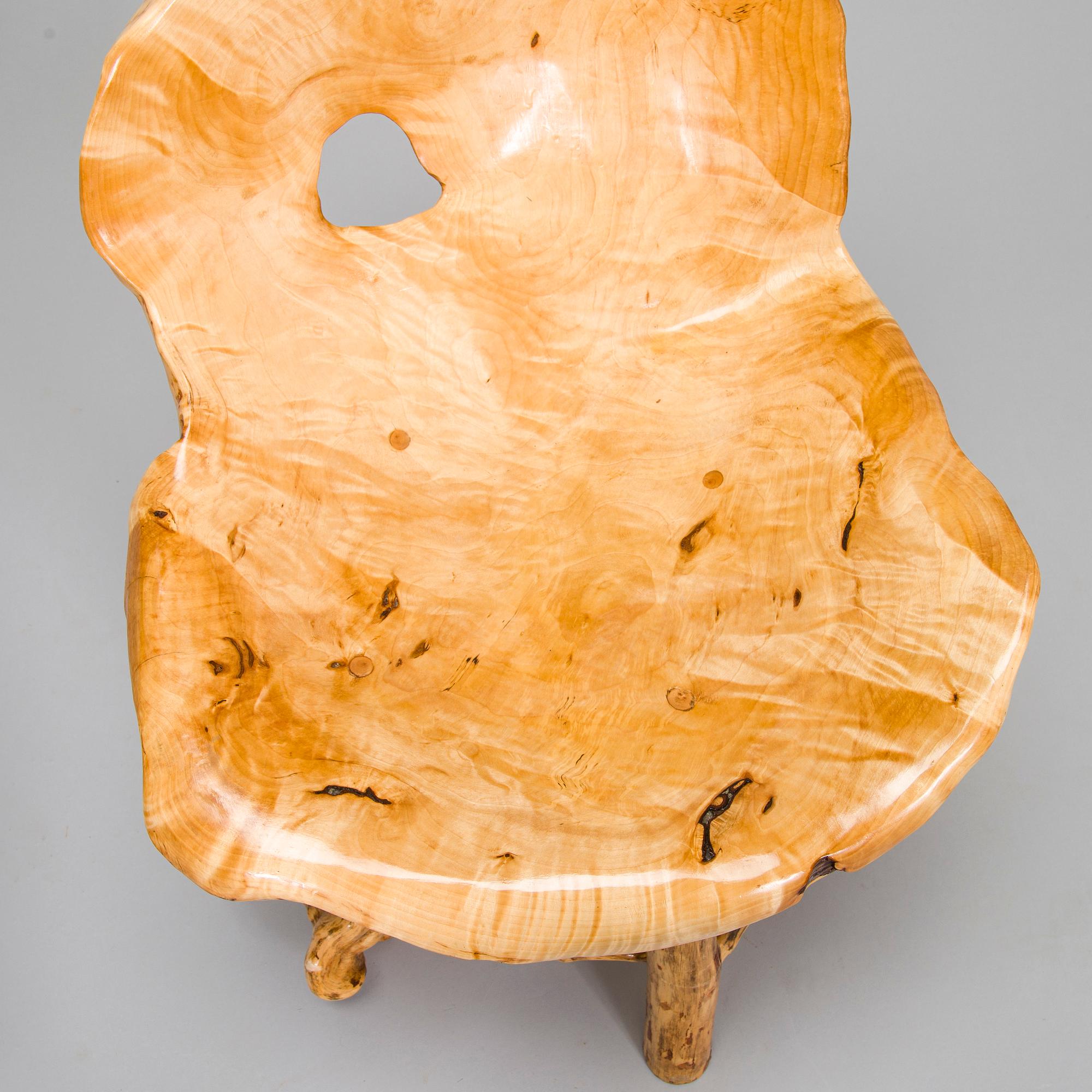 Mid-20th century burl stools.