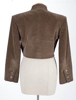 A 1980's Yves Saint Laurent bolero.