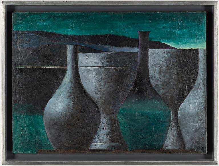PHILIP VON SCHANTZ, oil on canvas, signed PvS and dated -89.