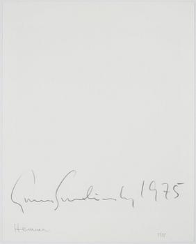 Gunnar Smoliansky, "Hemma"/"Saltsjö-Boo", 1975.