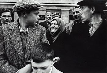340. William Klein, "May day, Parade, Gorki Street, Moscow 1961".