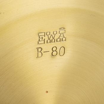 Bordslampor, ett par, modell B-80, Ewå, 1900-talets senare del.