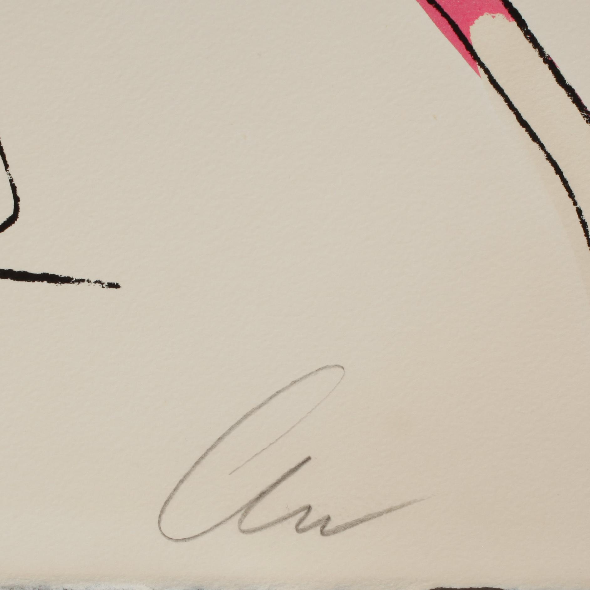 ANDY WARHOL, serigrafi, signerad, numrerad à tergo 93/250.
