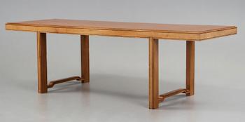 Nils Ahrbom & Helge Zimdahl, a walnut table, Stockholm 1932.