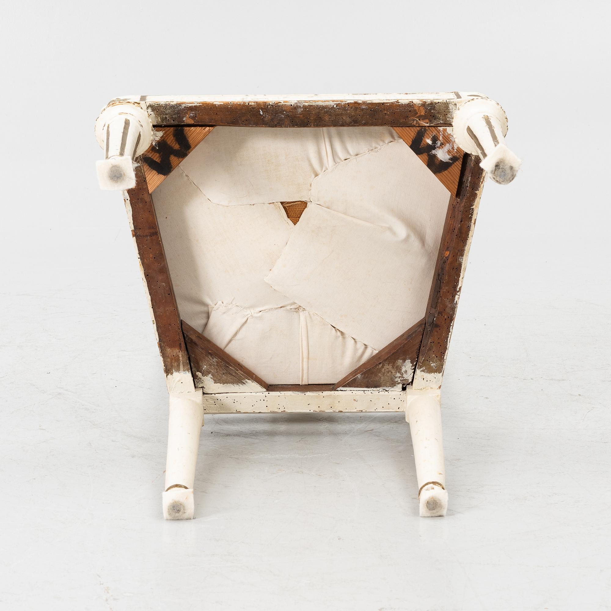 A provincial Gustavian chair, 18th century.