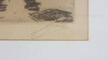 ZORN, ANDERS, efter. Grafiska blad, 4 st, utgivna av Bengtssons lito AB.