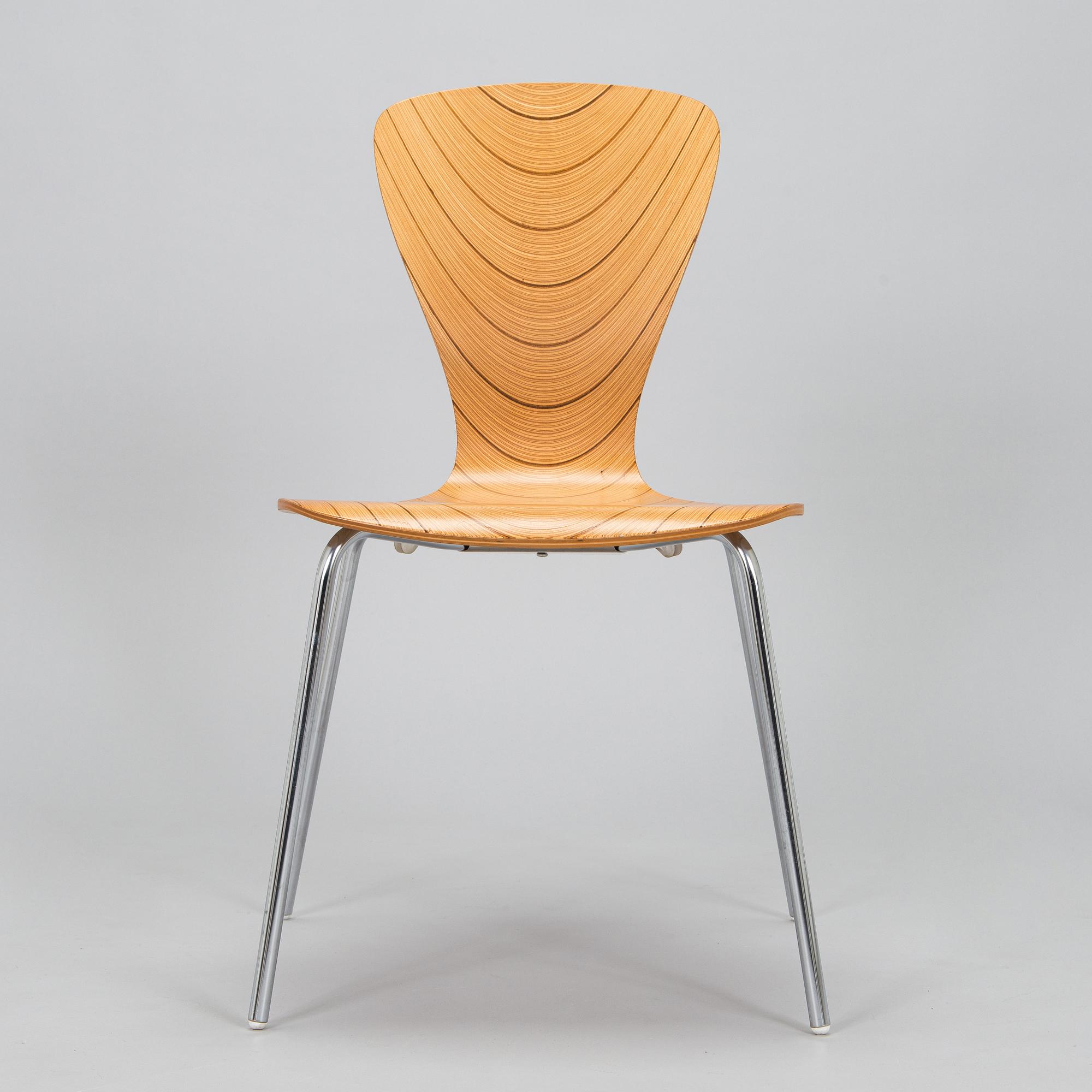 Tapio Wirkkala, a mid-20th century 'Nikke' chair for Asko Finland.