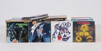 PARTI VINYLSKIVOR, ca 200 st, 1900-talets andra hälft.