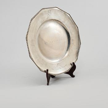 FAT, silver,Wallin & Thorsen, Borås, 1938, vikt 480 gram.