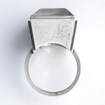 Wiwen Nilsson, ring, sterling silver, Lund 1968.