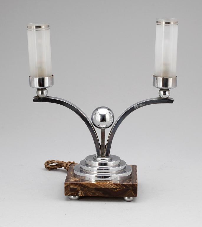 BORDSLAMPA, art déco, 1900-talets första hälft.
