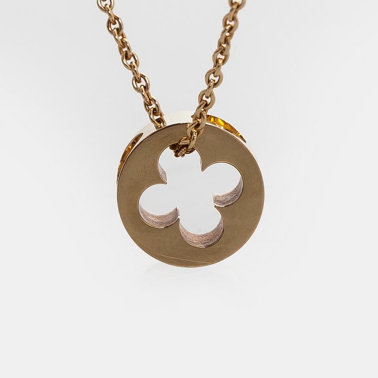 Louis Vuitton, an 18K gold 'Empreinte' necklace.