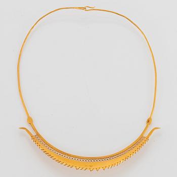 Tapio Wirkkala collier 18K guld.