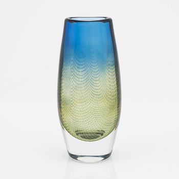 Sven Palmqvist, a glass vase, 'Kraka*, Orrefors.
