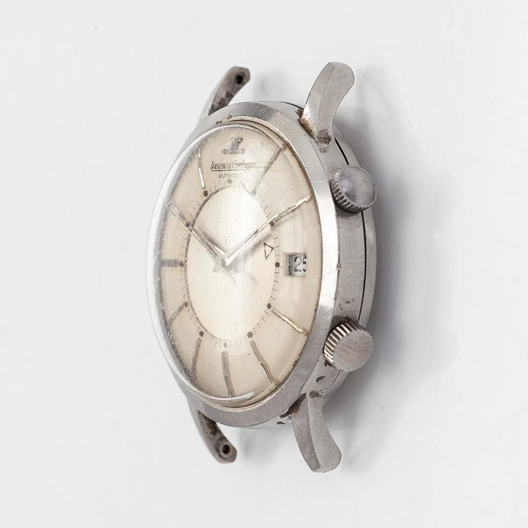 Jaeger-leCoultre, Memovox, armbandsur, 37 mm, stål, automatisk.
