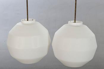 TAKLAMPOR ett par 1900-talets mitt.