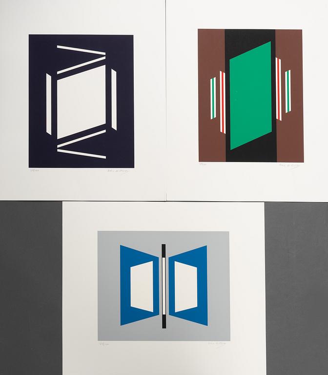 Eric H Olson, Untitled, 3 pcs.