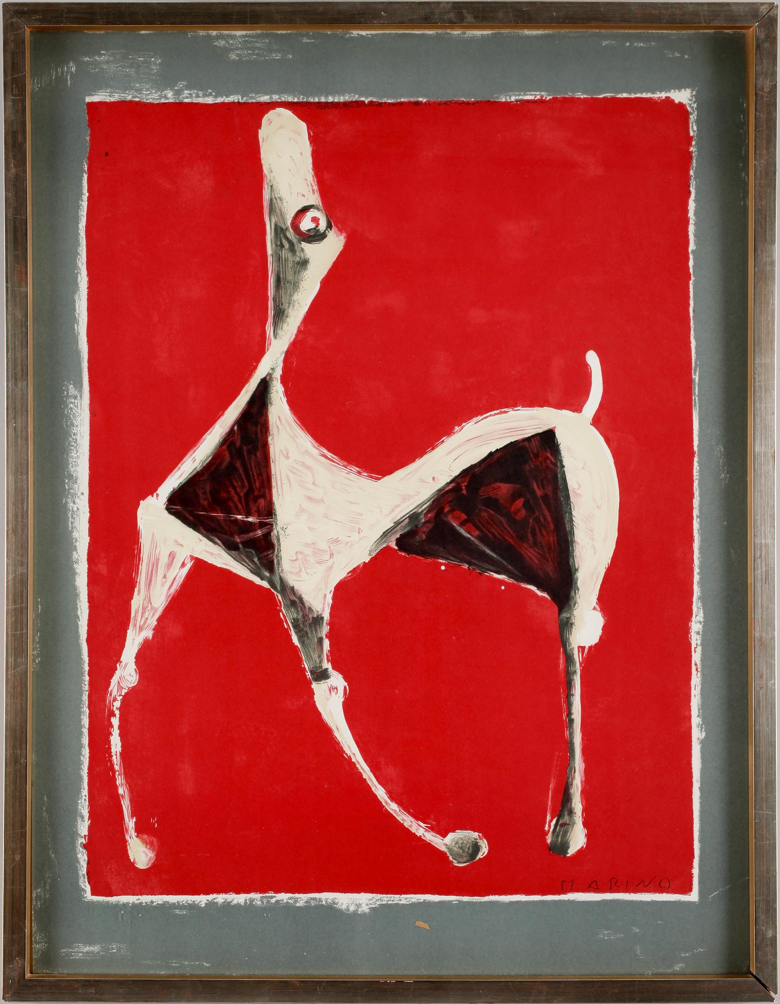 MARINO MARINI, efter, färglitografiskt tryck.