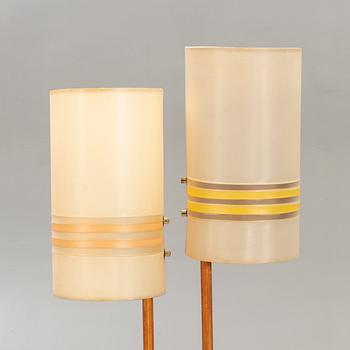 Floor lamp, 1950s-60s, Sweden.
