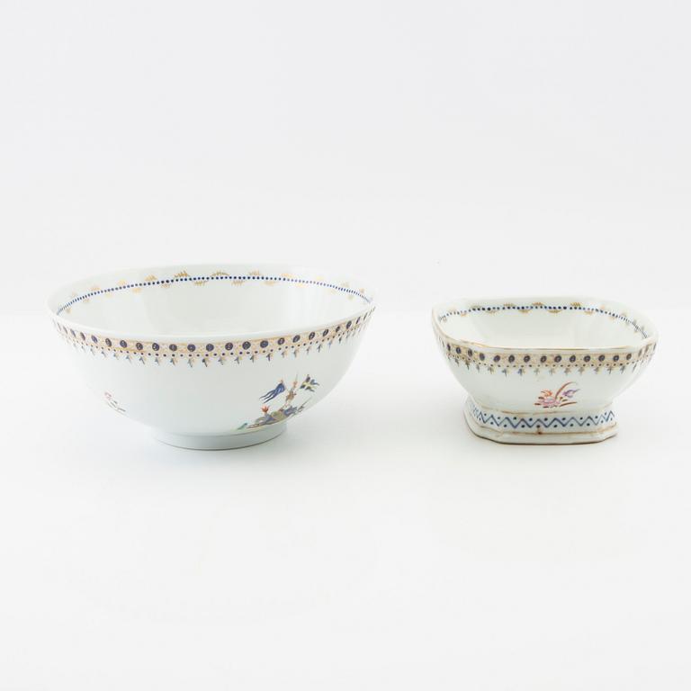 Porcelain 2 pcs China/Samson 18th/19th century.