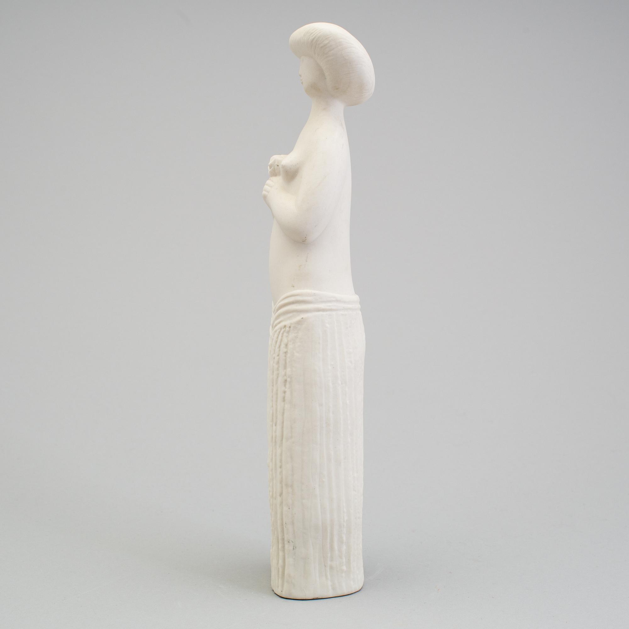 STIG LINDBERG, a parian figurine, Gustavsberg 1970s.