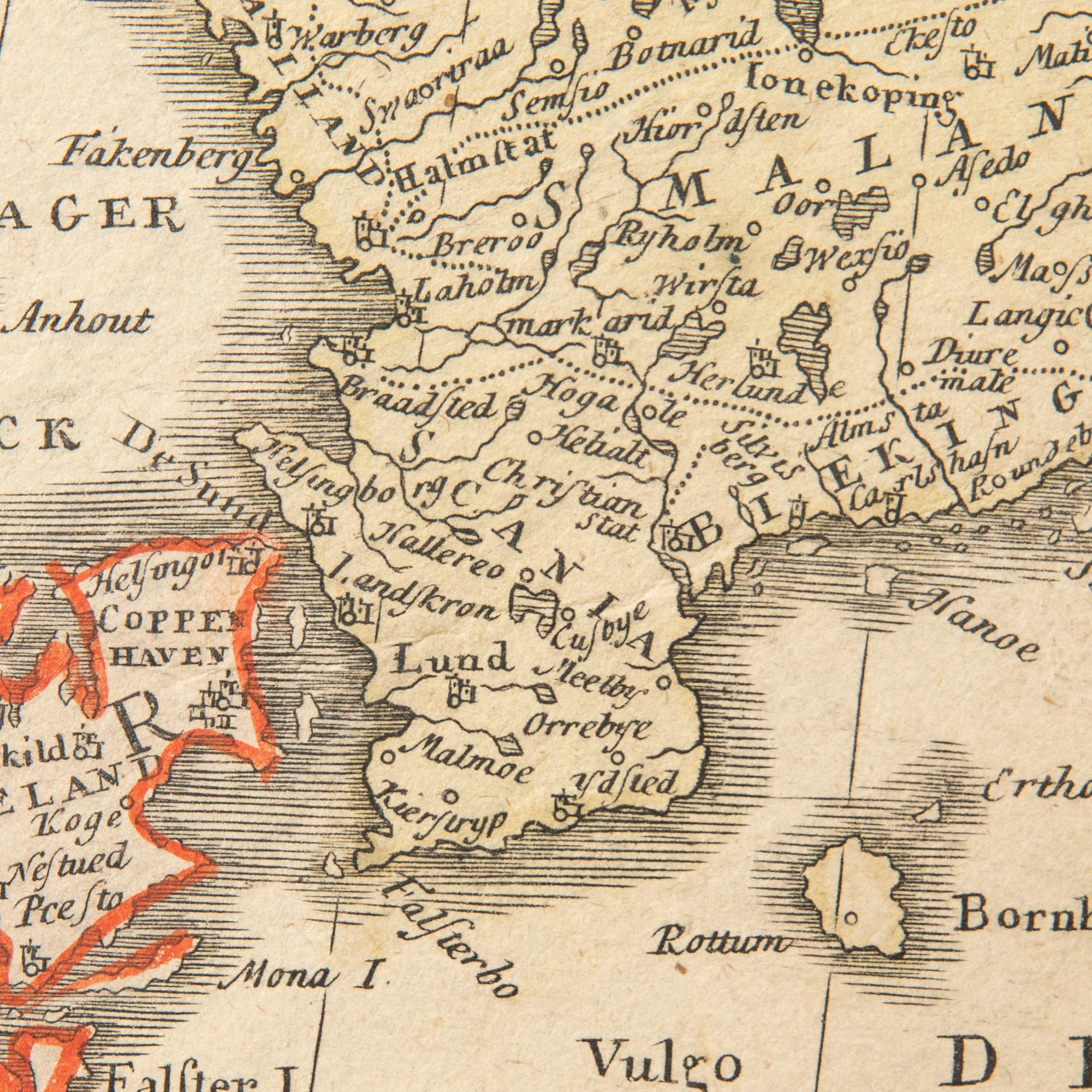 Johann Baptist Homann, "Scandinavia comprising the Kingdoms of Sweden, Denmark, and Norway".
