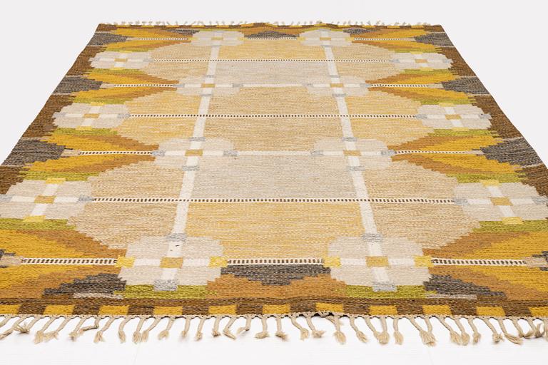 ingegerd silow, a carpet, flat weave, ca 280 x 197 cm.