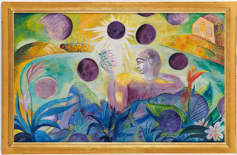 Isaac Grünewald, "Den Flygande Holländaren" (Soluppgång).