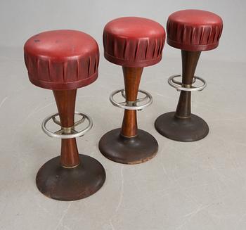 BARSTOLAR, 3 st, 1900-talets mitt.