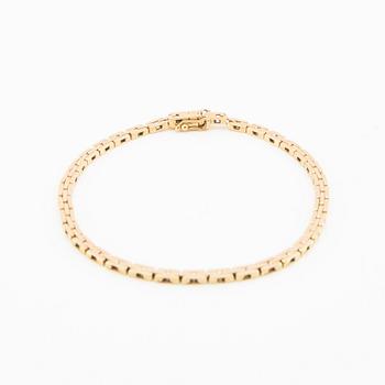 Bracelet Corridor-link 18K gold.