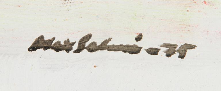 Max Salmi, "Sininen kuu".