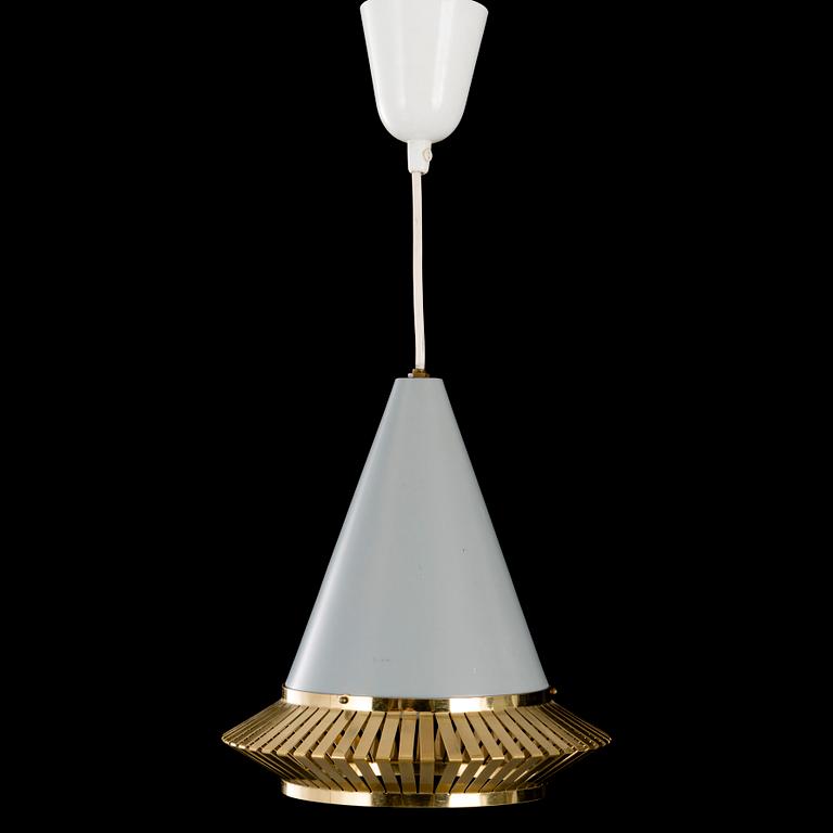 A mid-20th century pendant K 2-1 light for Idman, Finland.