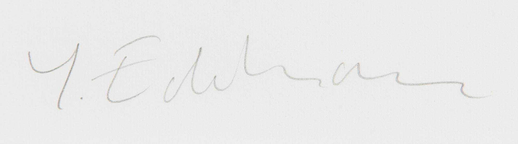 Yrjö Edelmann, Composition with pink paper.